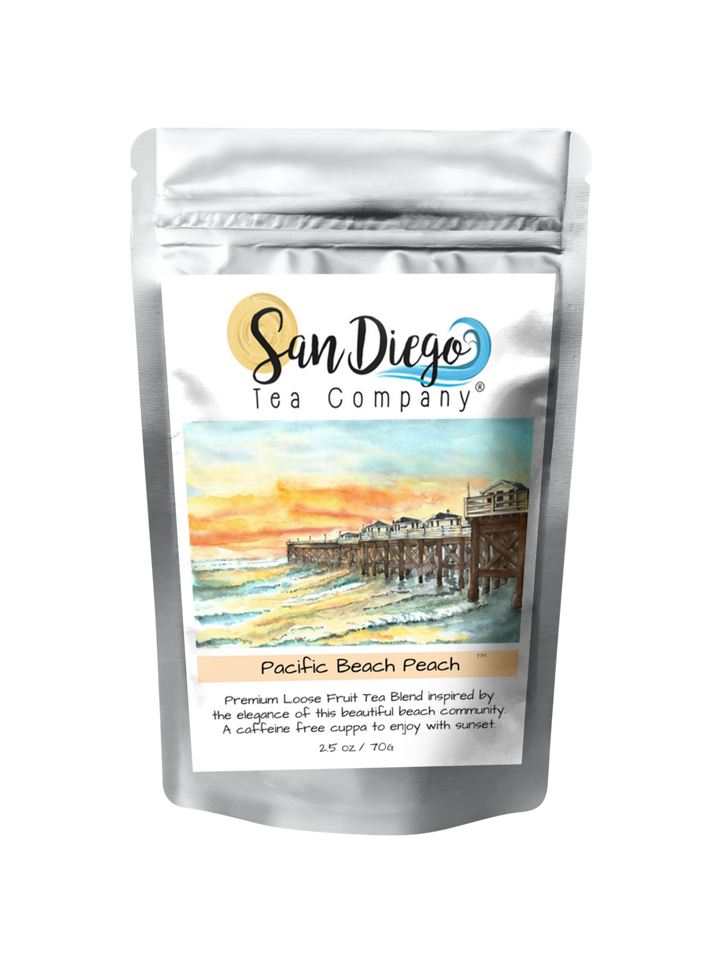 Pacific Beach Peach Premium Loose Tea
