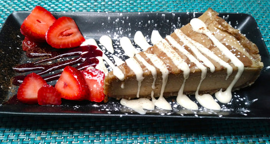 'Raw' Apple Cinnamon Cheesecake